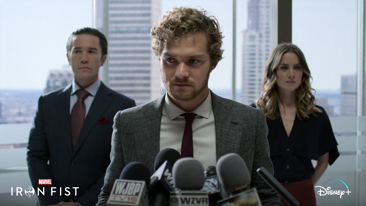 DisneyPlus's tweet photo. He’ll have to confront the demons of his past and those within himself.

Marvel’s #IronFist is now streaming on #DisneyPlus. Check local availability. Updated parental controls available in the U.S. https://t.co/83M6a4UQA9