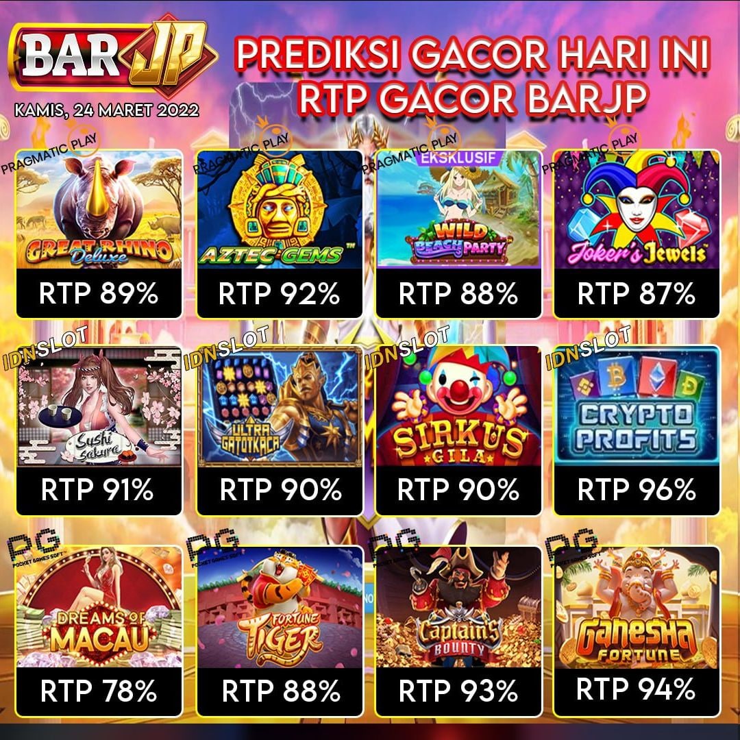 BarJP Official บ น ท ว ต เ ต อ ร: "Prediksi Slot paling update hanya ada di BARJ