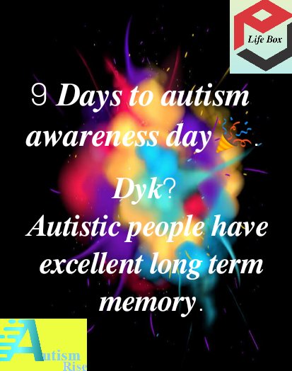 LifeBox0810's tweet photo. #asd 
#dyk 
#dykfacts 
#autism 
#autismawareness 
#knowledge 
#didyouknow 
#AutismRise https://t.co/TSorj1Vo6h