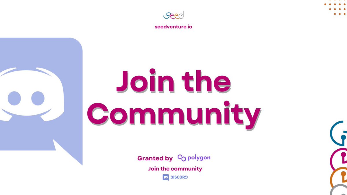 The time has come to get involved, and what better place to do it than the place where all the major decentralized organizations take their steps?

Become an alpha member 🚀🚀

discord.gg/zABWUc4G

#DeFI #WEB3 #SeedVenture #EcoDAO #blockchain #tech #FinTech