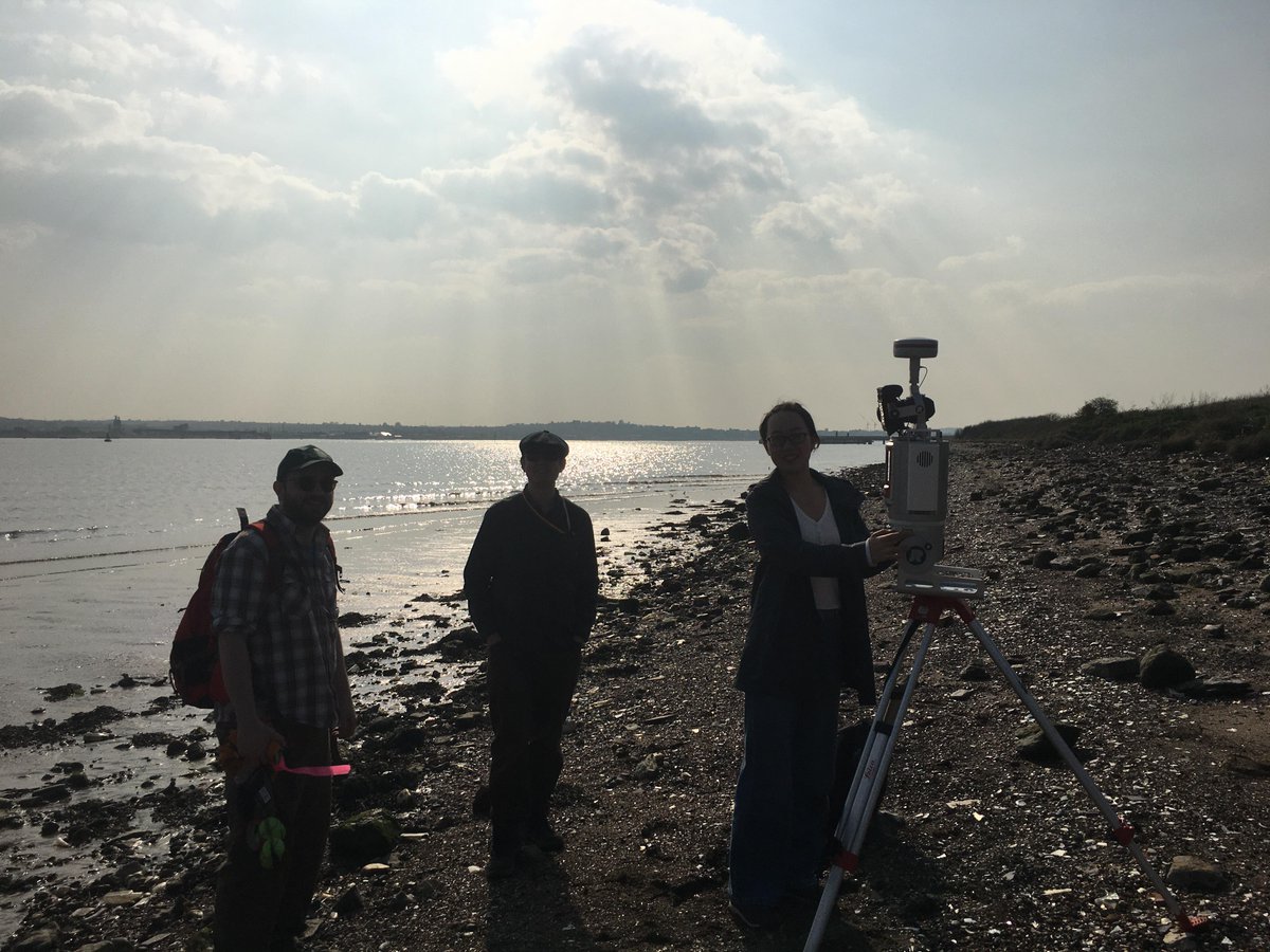 Ben C Howard (@hydro_howard) on Twitter photo Learning #TerrestrialLaserScanning techniques with <a href="/QMULGeography/">QMUL School of Geography</a> today in the glorious sunshine. With <a href="/GIStuart/">Stuart Grieve</a> who looks like he's walking his dog with the bag of tennis balls #hightech Learning #TerrestrialLaserScanning techniques with <a href="/QMULGeography/">QMUL School of Geography</a> today in the glorious sunshine. With <a href="/GIStuart/">Stuart Grieve</a> who looks like he's walking his dog with the bag of tennis balls #hightech