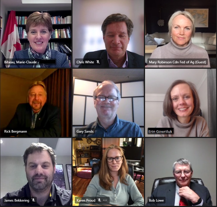 Many countries rely on Ukrainian agricultural products to feed their citizens and Putin’s illegal invasion is forcing millions of them into food insecurity.

Today, I invited leaders of our agriculture sector to discuss the impacts of this war &amp; the role #CdnAg can play.