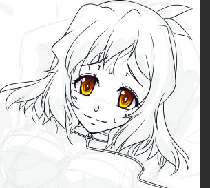 顔の差分だけつくって寝る( ˘ω˘) 