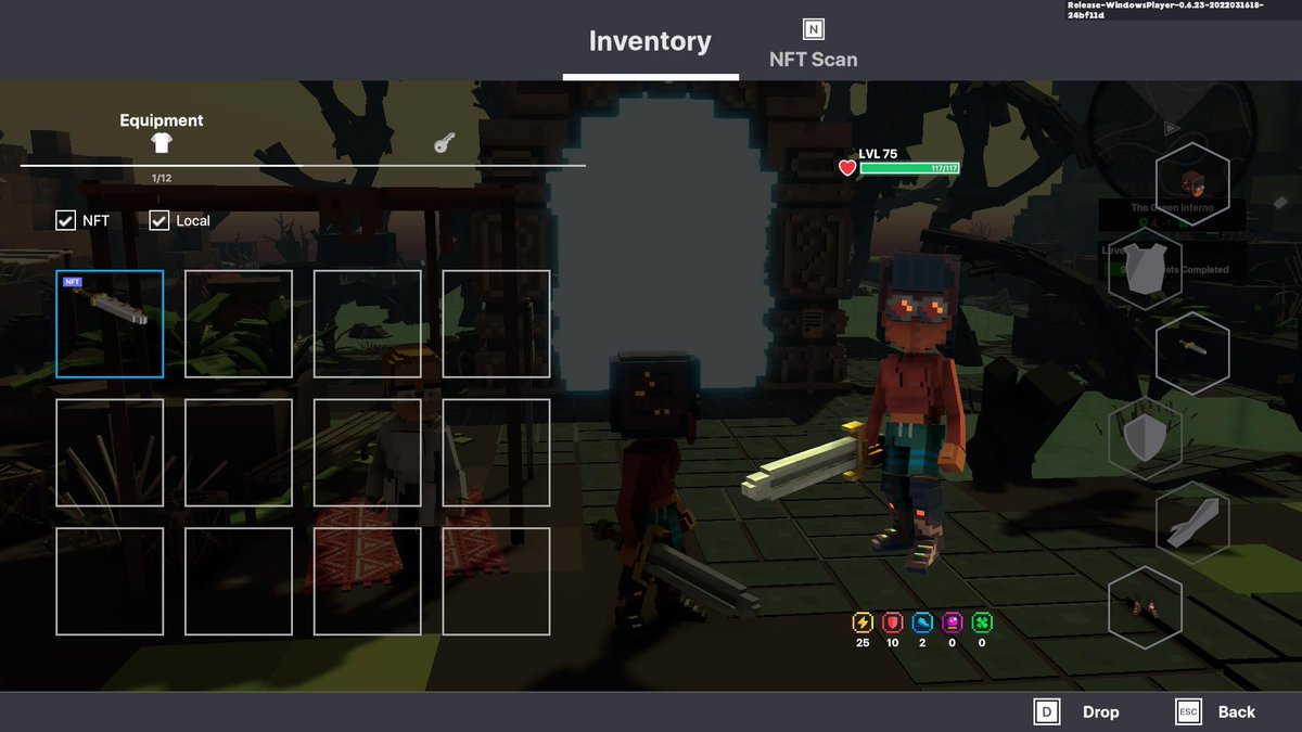 staniskosh2's tweet photo. @TheSandboxGame I just participated in the daily #SandboxAlphaS2Contest for a chance to earn up to 1,000 $SAND! Starting March 19 - Gather the equipment. Check out my screenshot below!
👇 #SandboxAlphaS2 My inventory very good! https://t.co/2I1mnsNrXZ