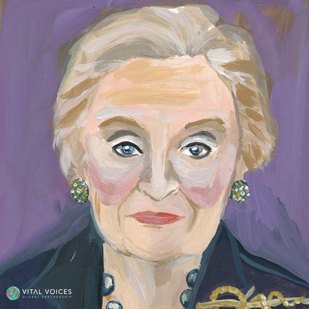 We are deeply saddened by the loss of Madeleine Albright, Vital Voices co-founder &amp; the first woman U.S. Secretary of State. Secretary Albright broke barriers &amp; fought tirelessly for the rights of women &amp; girls around the world. Read our full statement. vitalvoices.org/news-articles/…