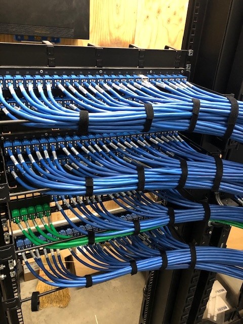 PaladinTechInc's tweet photo. When the installation happens to be our favorite color, we can’t help but to snap a few extra photos. 

What do you think this structured cabling design is helping our clients accomplish?
#StructuredCabling #Cabling #Security #Professional #Paladin https://t.co/JuJgsCMDwi
