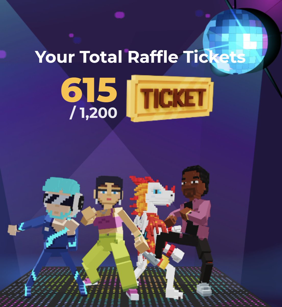 yulia_jazz's tweet photo. @TheSandboxGame I just participated in the daily #SandboxAlphaS2Contest for a chance to earn up to 1,000 $SAND! Starting March 22 - Ticket Day. Check out my screenshot below!
👇 #SandboxAlphaS2 https://t.co/hAi9j8g3ln