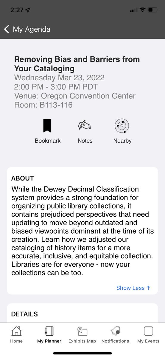 RAforAll's tweet photo. This program is fascinating. A report on an actual reclassification project. I will blog about it. I am also going to ask presenter for permission to post her handouts. But such a great hands on doing the anti-racist work example. #PLA2022 https://t.co/osfRPBgOfJ