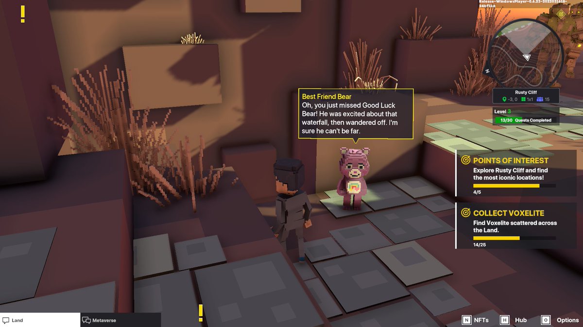 Christi21392150's tweet photo. @TheSandboxGame I just participated in the daily #SandboxAlphaS2Contest for a chance to earn up to 1,000 $SAND! Starting March 18 - Find The Good Luck Bear. Check out my screenshot below!
👇 #SandboxAlphaS2 https://t.co/dS2JXrQX6o
