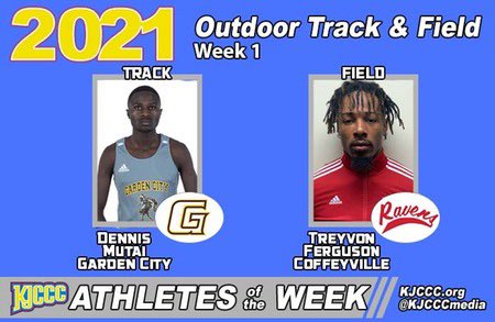 Congrats Diondra and Dennis on earning KJCCC Athlete of the Week Honors! <a href="/sportsbuster/">Broncbuster Athletics</a>