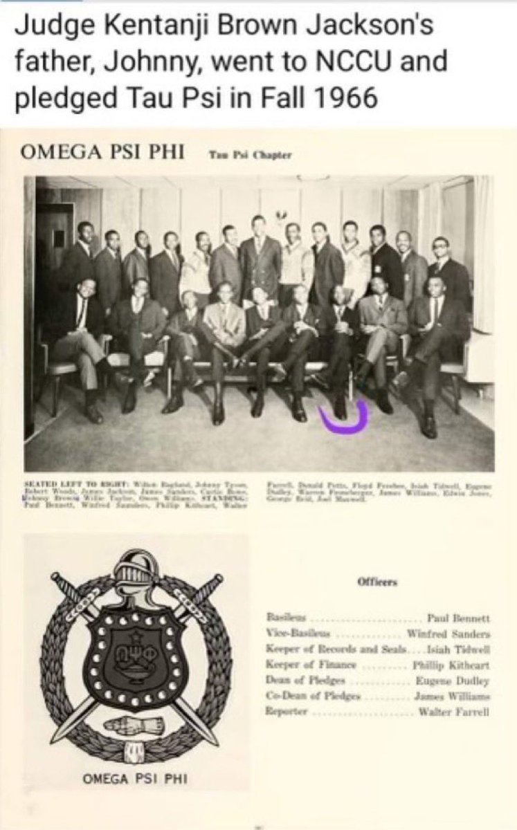 JeffersonJetson's tweet photo. The 6th D birthed the First Black woman to become a Supreme Court Justice.
Greatness begets greatness #JudgeKetanjiBrownJackson
#OmegaKids #ColemanLove #Ωψφ #ΔΣΘ https://t.co/Z8c719zQei