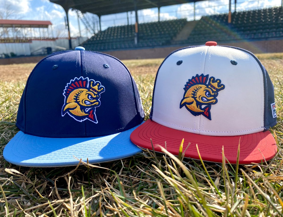 KenoshaKingfish's tweet photo. Our 2022 official team hats are here! 😍

👀 those new road blue lids... 

Get yours now: https://t.co/x1xzIdJK9n 

@MiLBPromos https://t.co/DAFKsrvb65