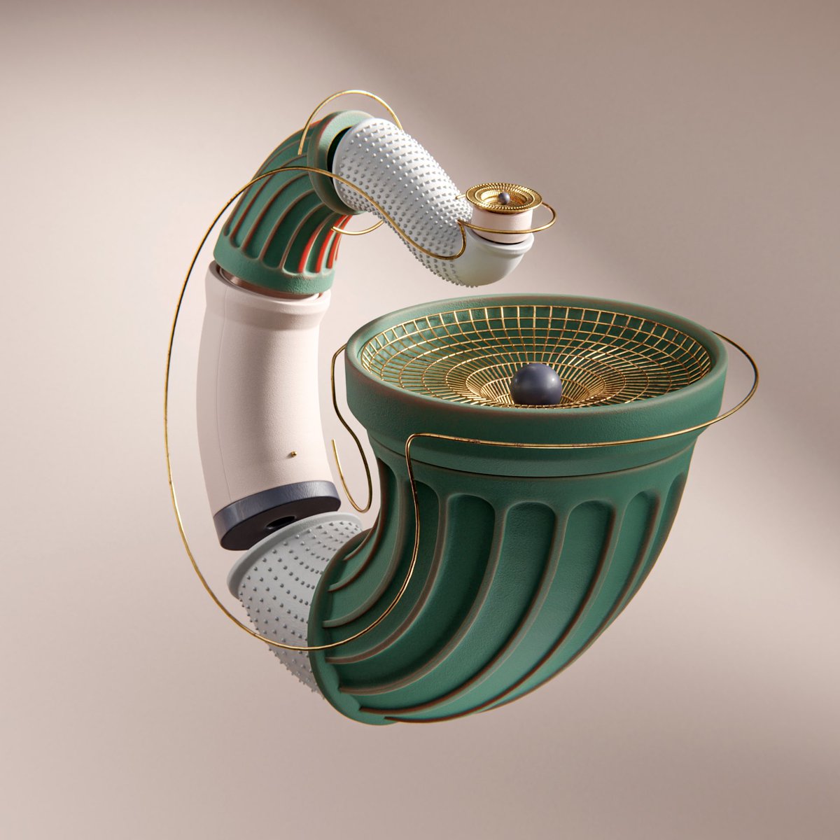 dostalalper's tweet photo. A bit about the process — sketch vs. final #3dtype #artwork #art https://t.co/g5AqZYCD1g