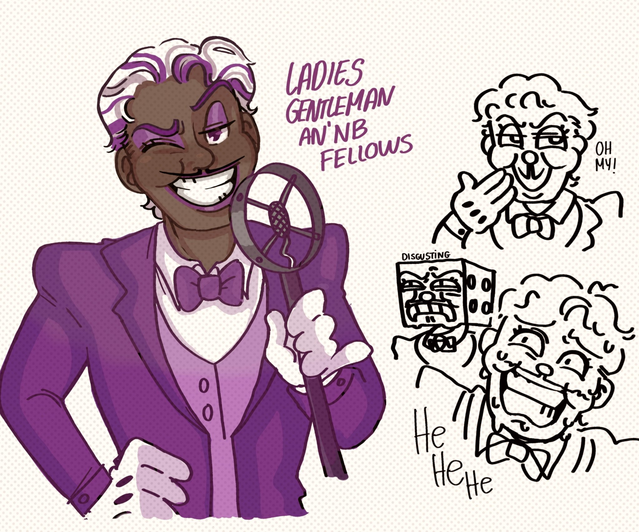 MOSS🦷  COMMISSIONS CLOSED on X: Here is King Dice but human idk but I  love him #kingdice #cupheadfanart #gijinka #cuphead #fanart #humanform  #arte #art  / X