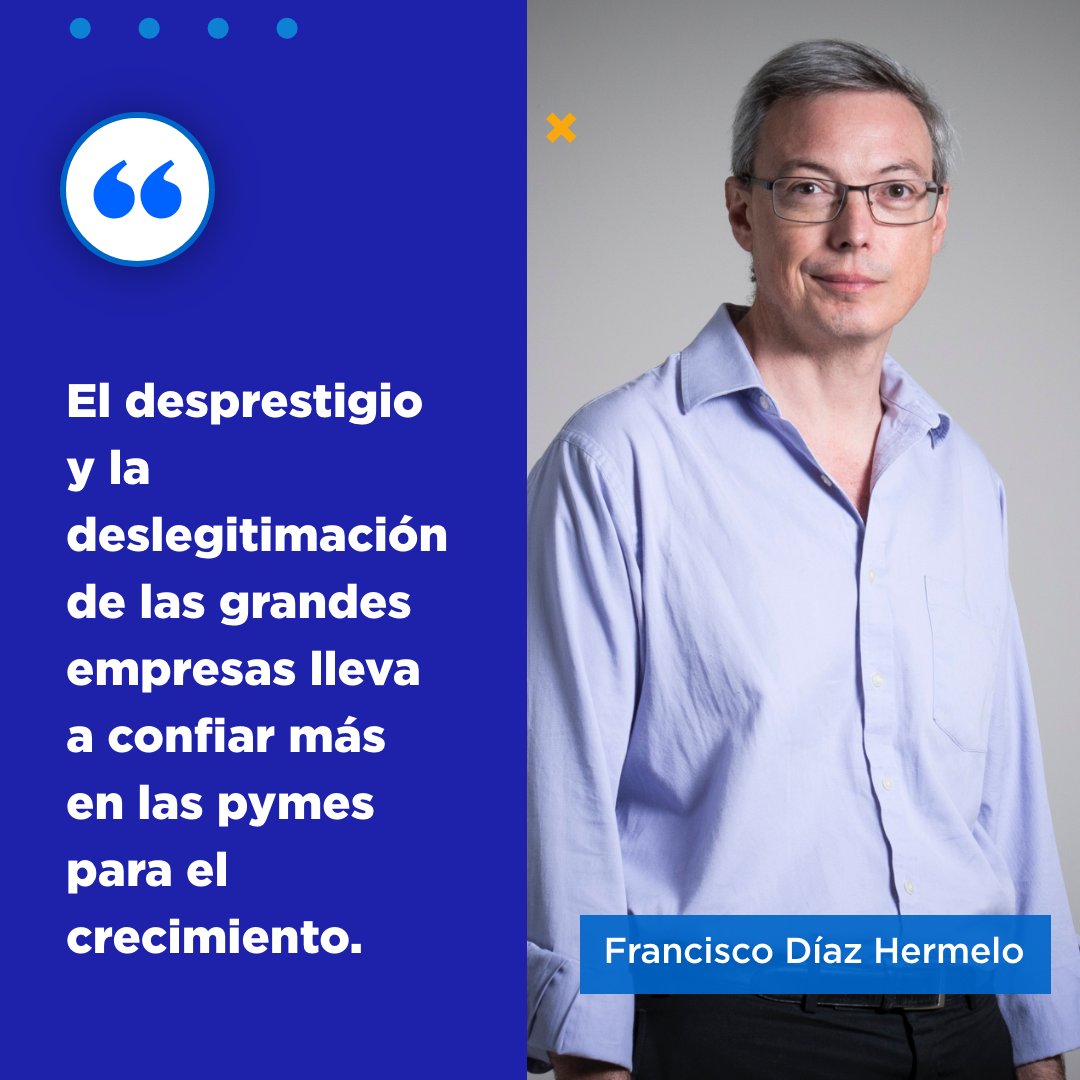 IAE_Austral's tweet photo. #IAENews en @LANACION | Francisco Díaz Hermelo: "El desprestigio y la deslegitimación de las grandes empresas lleva a confiar más en las pymes para el crecimiento".
Leé su nota completa > https://t.co/G2fuHfEW3t #IAEBS #PymesIAE #Opinión https://t.co/3aRykxUugq
