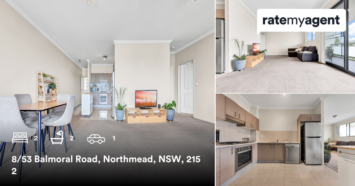 bb_realty's tweet photo. 2 🛏 2 🛀 1 🚘
📍 8/53 Balmoral Road, Northmead, NSW, 2152

Our agent's latest listing on #ratemyagent
https://t.co/9w4U2b5LA0 https://t.co/O06SFWNx26