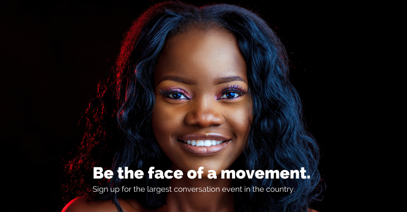 ListenFirstProj's tweet photo. What’s got ✅ thousands of Americans ✅ from all backgrounds and beliefs ✅ talking with one another on video ✅ solving problems? #AmericaTalks! And YOU could be a face of the movement. #ListenFirst