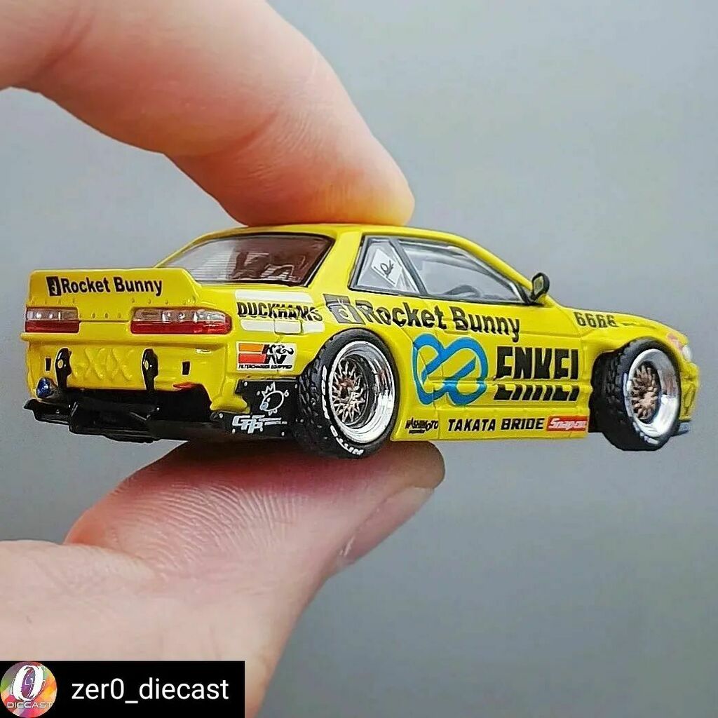AToyZ_'s tweet photo. Reposted from @zer0_diecast  Now that a real looking driftcar 💛 inno64 made an awesome job on that casting, you agree that ?
Follow me @zer0_diecast 

#rocketbunny #diecastmurah #diecast #hotwheels #scale164 #diecastjakarta #s13 #jualdiecast #hotwhee… https://t.co/jkUJvuRGfj https://t.co/90I3Vg64IS