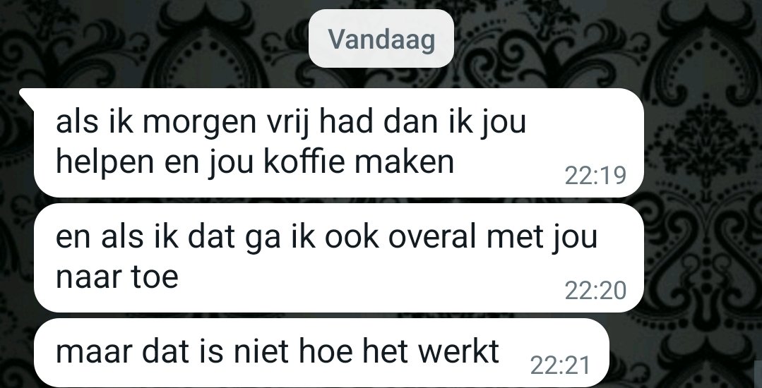 MirLauraStijn's tweet photo. Mijn zoon probeert onder zijn werk uit te komen morgen geloof ik..maar hij weet wel hoe het werkt https://t.co/PMI18wYG0P