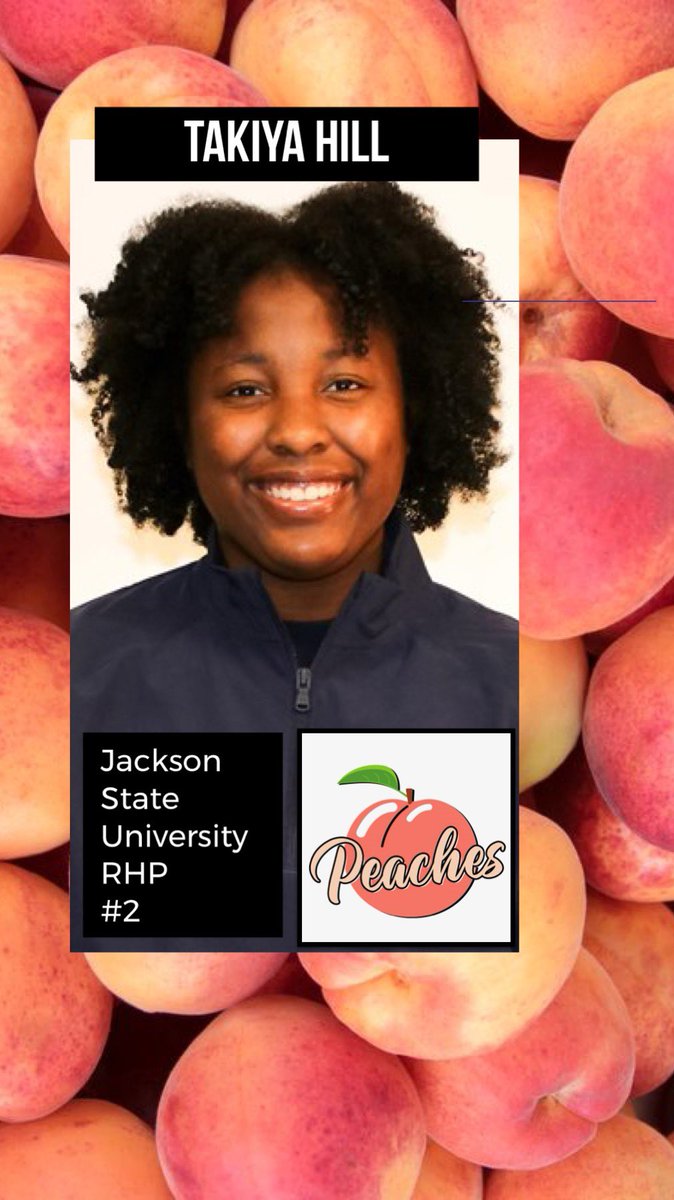 The Peaches (@thepeachesmccl) on Twitter photo Welcome to The Peaches Takiya Hill!
🍑🍑🍑🍑 Takiya joins us from <a href="/JacksonStateU/">Jackson State U.</a> and coached by friend and teammate <a href="/PendleyShelby/">shelby pendley</a> ❤️ Thank you and can’t wait to see you in June! #BaAPeach #wherepeachesgrow <a href="/TheMeganWiggins/">Megan Leigh Wiggins</a> Welcome to The Peaches Takiya Hill!
🍑🍑🍑🍑 Takiya joins us from <a href="/JacksonStateU/">Jackson State U.</a> and coached by friend and teammate <a href="/PendleyShelby/">shelby pendley</a> ❤️ Thank you and can’t wait to see you in June! #BaAPeach #wherepeachesgrow <a href="/TheMeganWiggins/">Megan Leigh Wiggins</a>