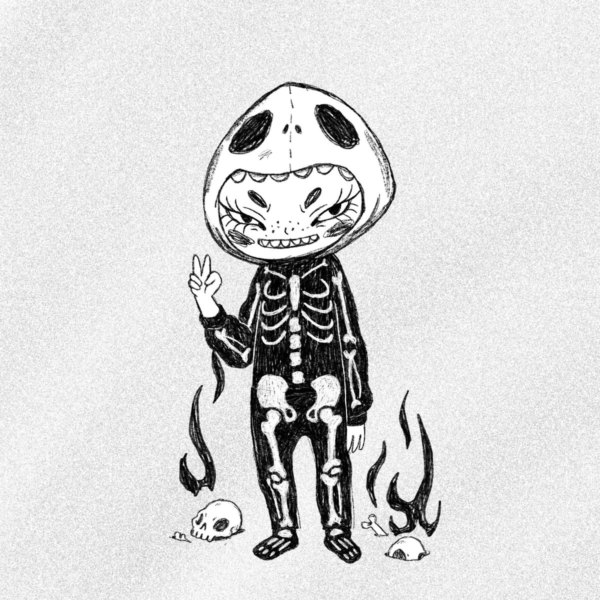 helloyoii's tweet image. GM ! ☠️👻