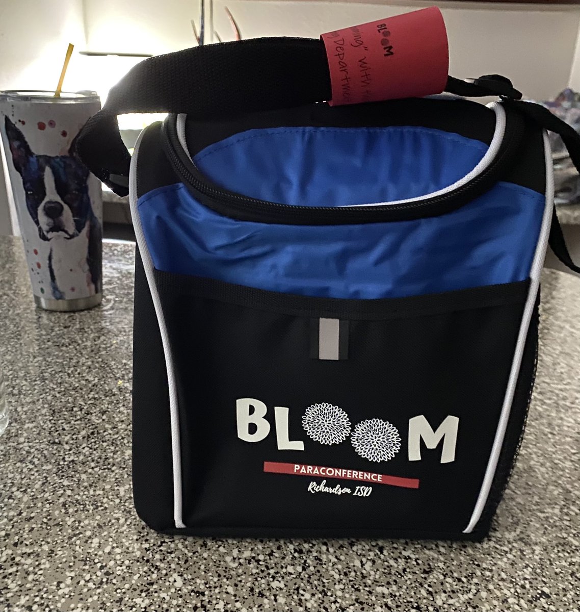 npinilla1's tweet photo. During Spring Break I focused on self-care &amp; academic enrichment. Thank you #RISD for providing the #Bloom #Paraconference &amp; for gifting this cute lunch bag filled with treats and tools! Such a pleasant surprise!💜#lovewhatyoudo #JHE #heartwork https://t.co/LENwayxiap