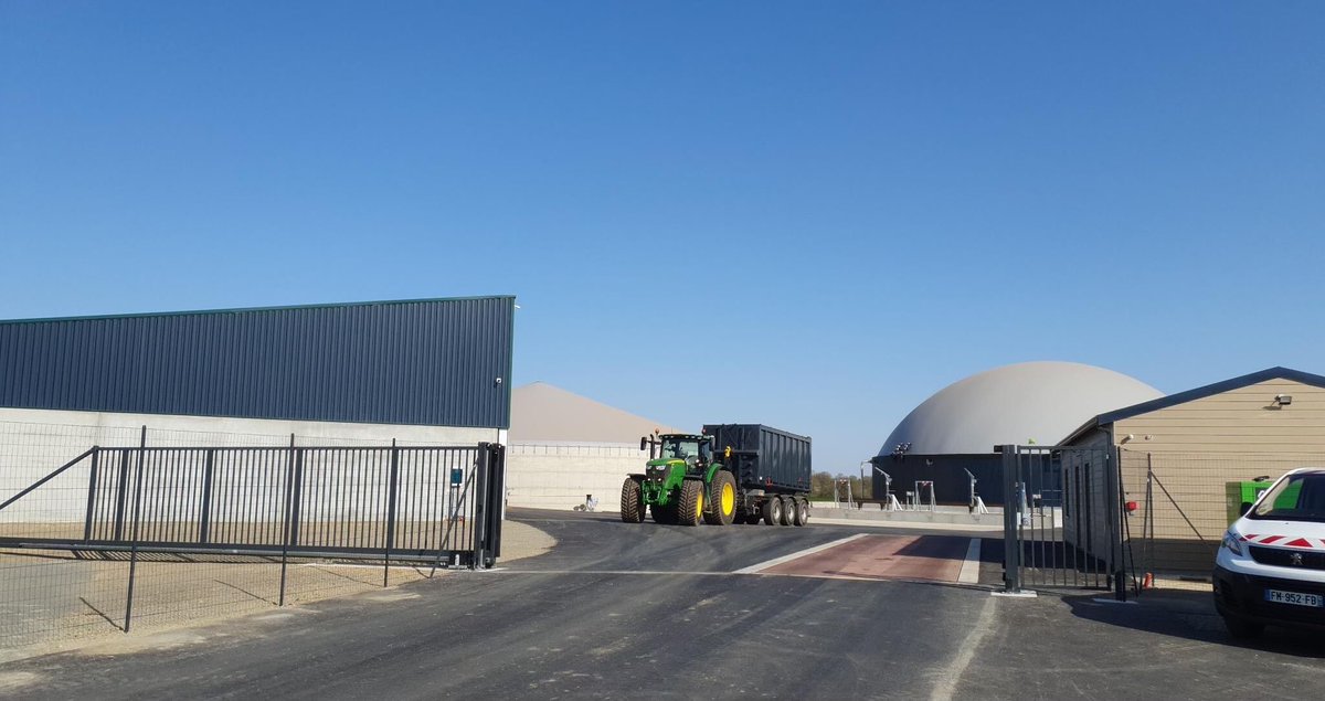Et encore une nouvelle installation de #biomethane mise en service aujourd’hui à Mauléon dans les Deux-Sèvres ! <a href="/NvelleAquitaine/">Nouvelle-Aquitaine</a> 
#LeGazVertLavenir #GRDFSO