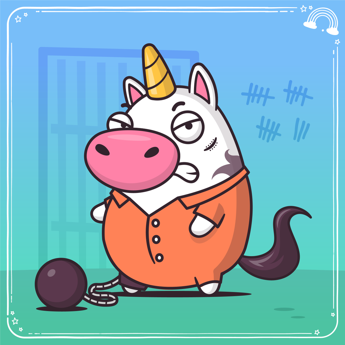 Saucy Unicorns are all about Rainbows and Love 🌈  Unfortunately, some Saucies don't abide by the law... 

We can not tolerate that! 

🔴 New Auction LIVE ▶️ opensea.io/assets/0x495f9… 

🎯 Follow, RT, ❤️ &amp; Tag to win 1 OG Role!