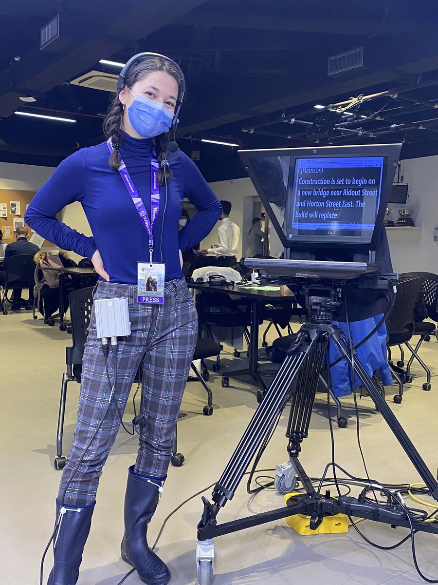 ameliaeqbal's tweet photo. From TV reporting in the morning to floor directing in the afternoon, day 2 of Production Week was just as magical! 🤩

s/o to the indomitable @michellelboth for her compassion, creativity and relentless spirit in the face of tight deadlines and wild weather 🙏 #MMJC7daysaweek https://t.co/p8ZScHrprd