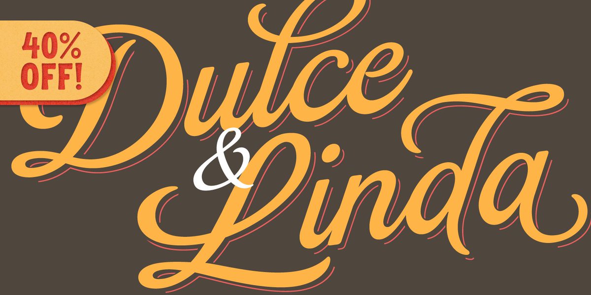 MyFonts's tweet photo. Max Sproviero’s beautiful Brand – ideal for just that, plus invitations & more – includes layerable shadows, frames, wordmarks and plenty more among its 11 #script #fonts. Big props to @liantypes! This one is 40% off in our #BigScriptSale: https://t.co/tO86S1u6cr https://t.co/Vyo8SfJoDP