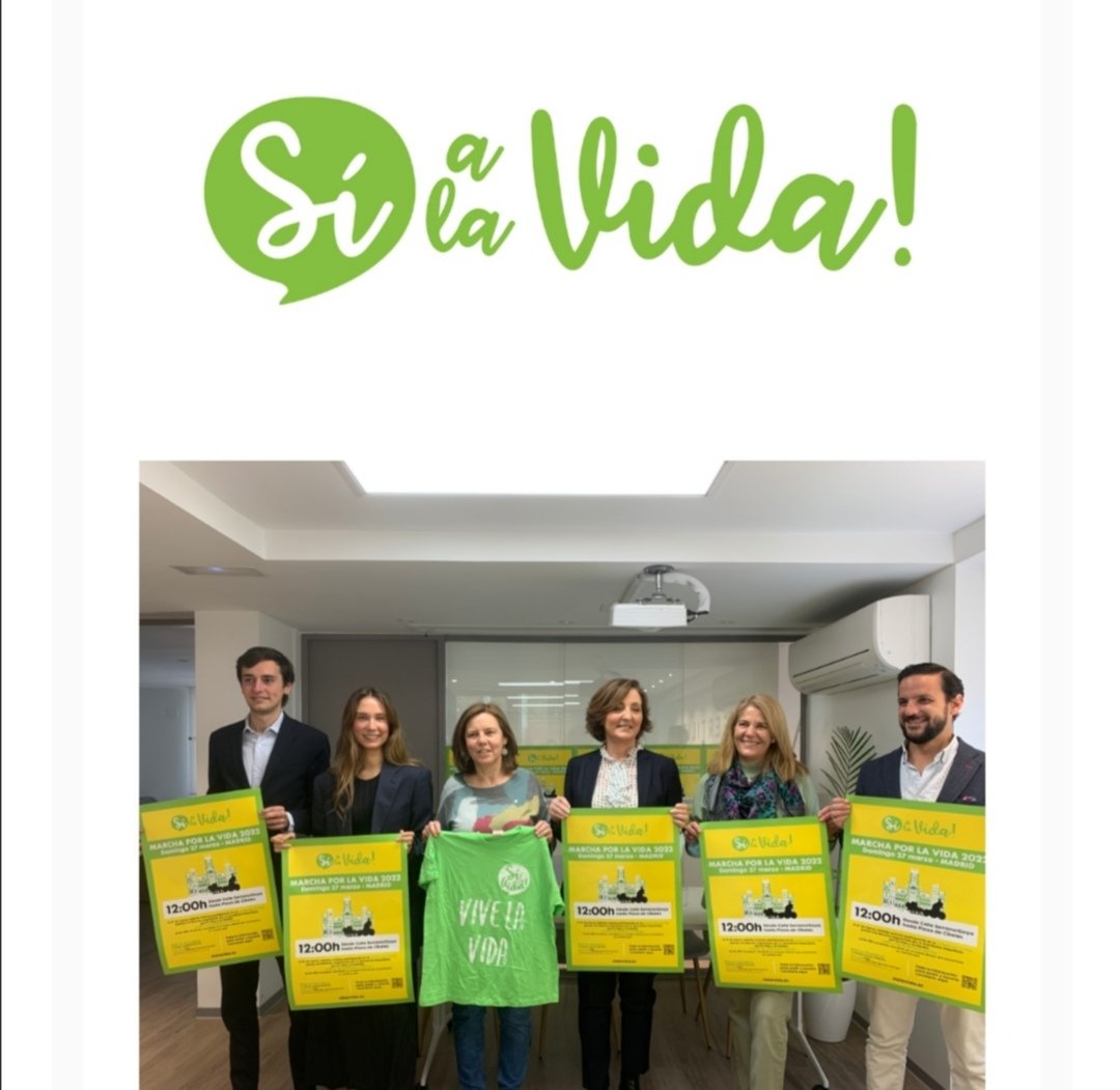 REDMADREAragon's tweet photo. MARCHA POR LA VIDA 2022
Después de dos años haciendolo online, volvemos a juntarnos más de 500 asociaciones y entidades en Madrid. 
No te quedes.
Tenemos autobús gratuito.

¡Apúntate y defiende la Vida!
Escríbenos! https://t.co/QanvLOEVZU