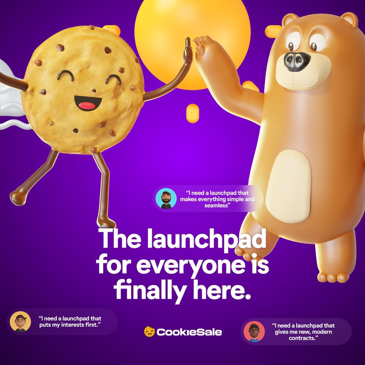 🔈CookieSale is Live 

🌐 cookiesale.io

💻 Some features are missing as they required final tweaks.

🔥 Major updates to the site will be rolling out over the next few days.