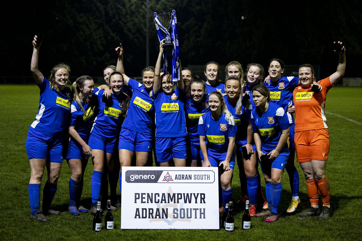 Llongyfarchiadau, <a href="/AbergavennyWFC/">Abergavenny Women FC</a>! 👏

#GeneroAdranSouth