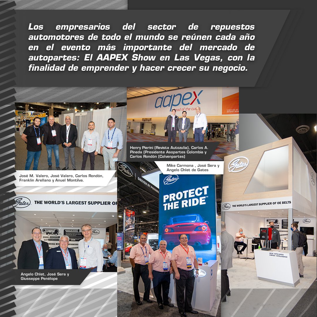 autozulia's tweet photo. En la #Revista #Autozulia queremos hablarles del #evento más importante del sector de los #repuestos #automotrices El @AAPEXShow al cual hemos asistido por más de 20 años, y es donde los #empresarios de este #medio nos reunimos para #emprender y hacer crecer nuestro #negocio 🙌💯 https://t.co/6GwsH0mYUH