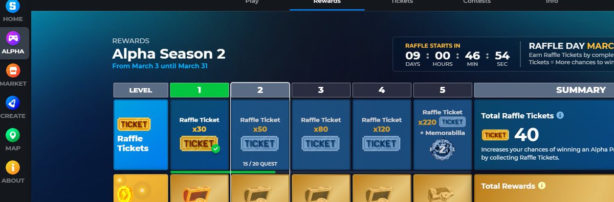 sillyme21's tweet photo. @TheSandboxGame I just participated in the daily #SandboxAlphaS2Contest for a chance to earn up to 1,000 $SAND! Starting March 22 - Ticket Day. Check out my screenshot below!
👇 #SandboxAlphaS2 https://t.co/niB0qece2K