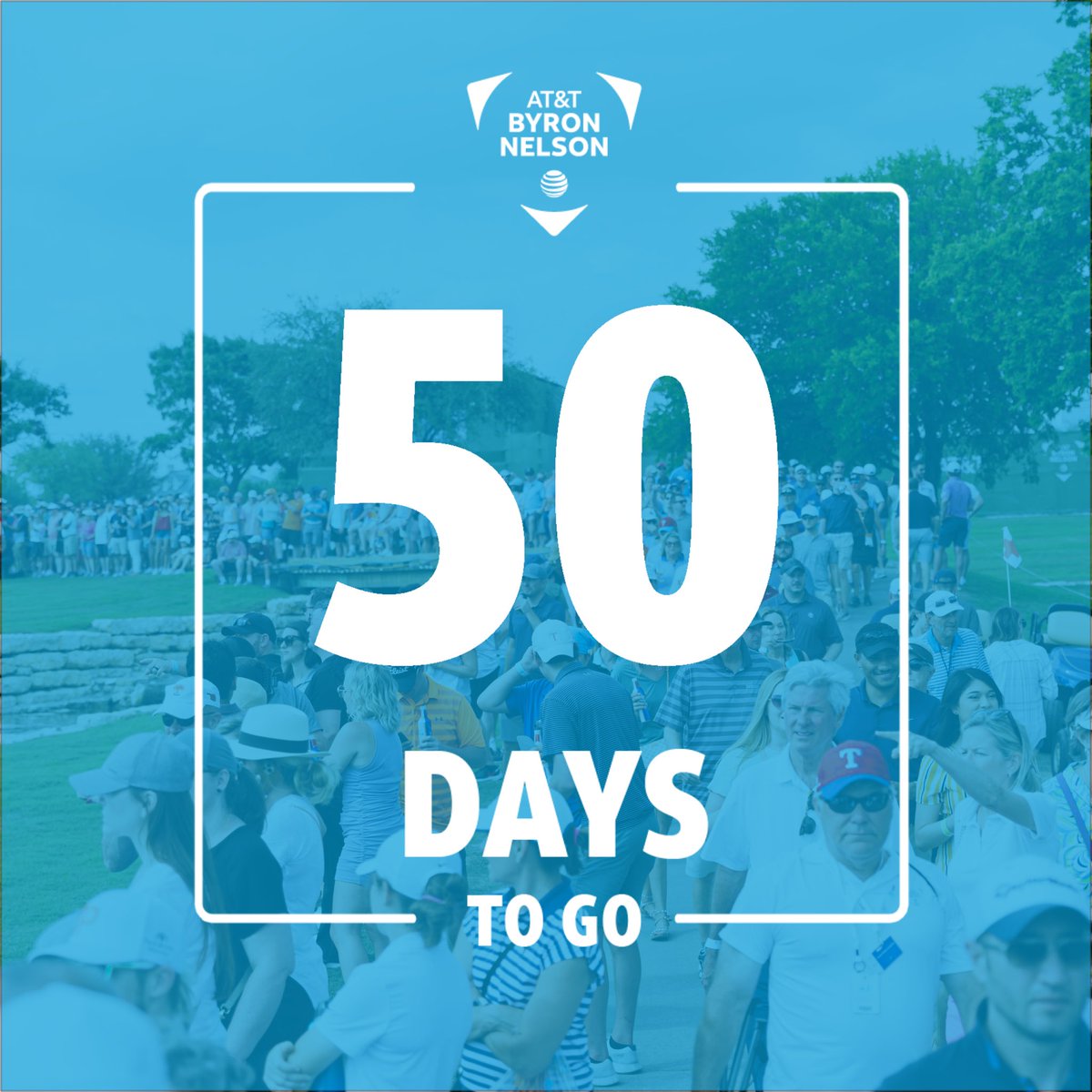 cjbyronnelson's tweet photo. The countdown has begun! 
Round 1 of the AT&amp;T Byron Nelson starts in 50 days⛳️
#MoreThanAGame https://t.co/9fWVJiYIJg