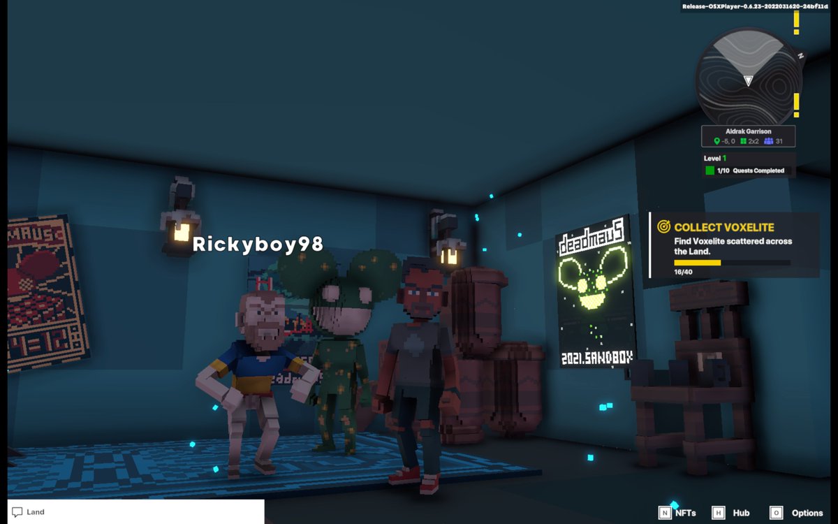tolok502's tweet photo. @TheSandboxGame @deadmau5 I just participated in the daily #SandboxAlphaS2Contest for a chance to earn up to 1,000 $SAND! Starting March 17 - Selfie with Deadmau5. Check out my screenshot below!
👇 #SandboxAlphaS2 https://t.co/5Xjm9pBki8