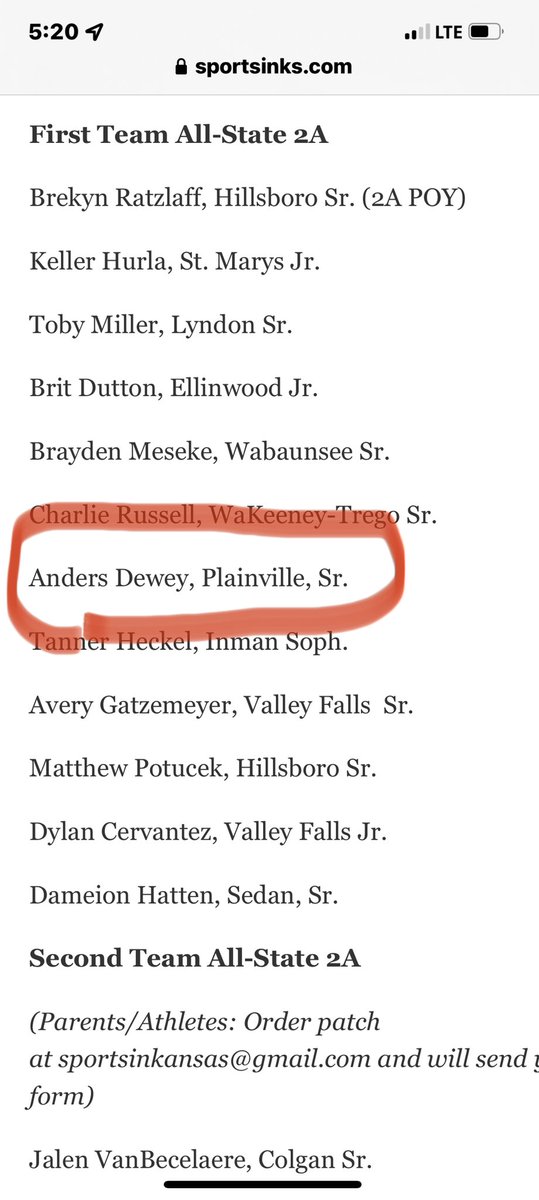 All state sports in Kansas. <a href="/Anders82287636/">Anders Dewey</a> Good work! <a href="/sportsinkansas/">Sports in Kansas</a> <a href="/KansasPregame/">Kansas Pregame</a>