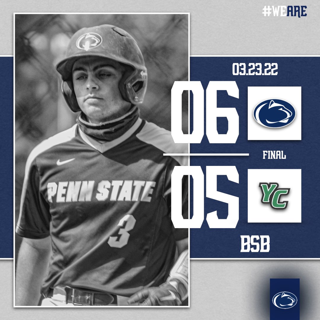 abingtonsports's tweet image. He's at it again 😏

Sean Doherty hits a walk-off single in the bottom of the 9th to propel Baseball to a 6-5 win over York College!

#weare #d3basball