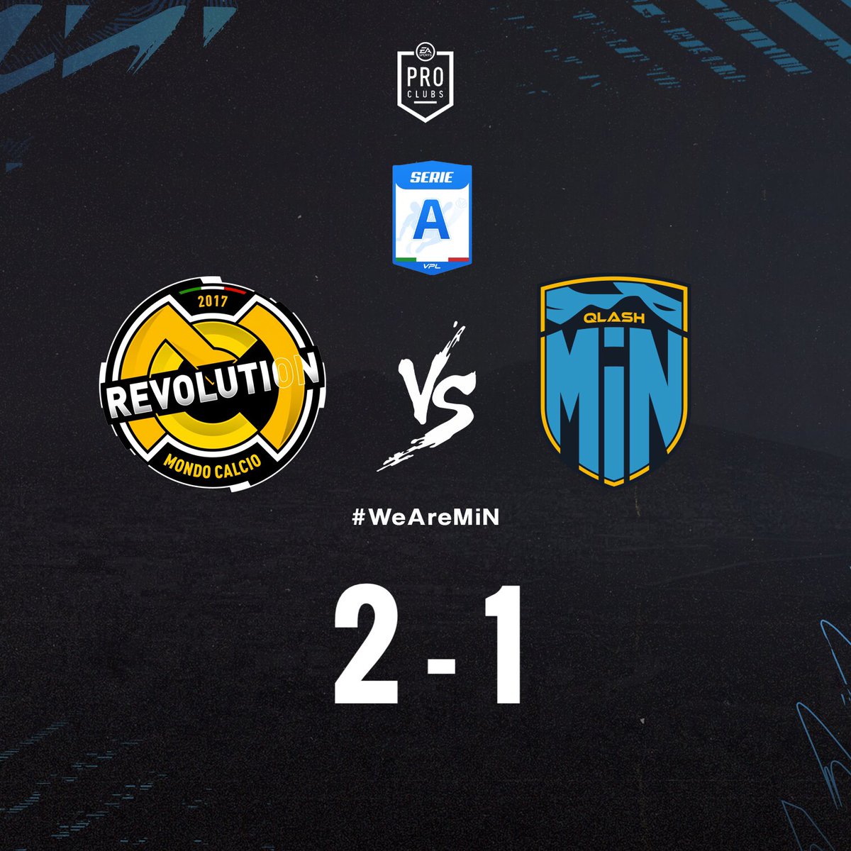 📌𝙁𝙐𝙇𝙇 𝙏𝙄𝙈𝙀

🏆<a href="/VPG_Italy/">VPG Italy</a> - #SerieB
22ª Giornata
🏠🆚<a href="/CIT_eSports/">CIT eSports</a>

3-1✅

⚽️⚽️🏅<a href="/Clavatar7/">Clavatar©️</a>
⚽️<a href="/BoboLoSparviero/">BoboLoSparviero</a>
👟<a href="/gabbocala_01/">Gabbocala_01</a>
👟<a href="/IFiscale/">Alecampeon1</a>

—

🏆<a href="/VPLItaly/">VPL Italy 🇮🇹</a> - #Preseason
7ª Giornata
✈️🆚@MC__Revolution

2-1❌

⚽️🏅<a href="/xDoM94_/">⚽️🛡𝐱𝐃𝐨𝐌𝟗𝟒_🛡⚽️</a>
👟<a href="/Clavatar7/">Clavatar©️</a>

Gg👏🏻

#WeAreMiN #WeAreNaples