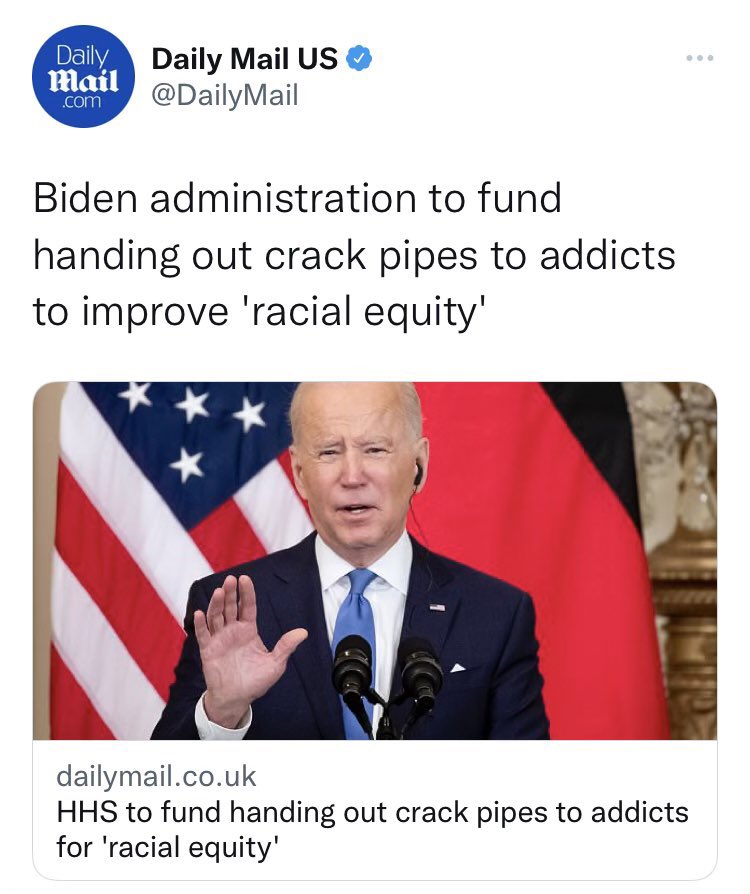gmitch9's tweet photo. Giving out free Biden crack pipes on #BlackHistoryMonth!!  #HowToBeUnlikable #FJB https://t.co/lJDTtp8heb