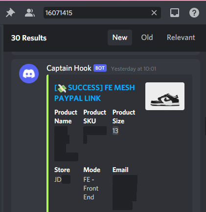 surgeoffury's tweet photo. Thanks @OOSMesh @OOS_Bot  @AdonisBots 
P: @dotCalibre 
G: @1st2Notify 
S: @DropDayDelivery 
A lot unlogged as well. https://t.co/SHbe6mKz2U
