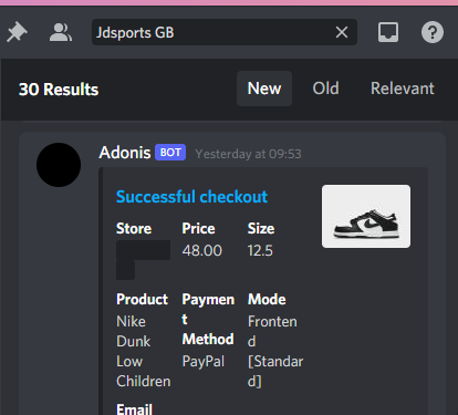 surgeoffury's tweet photo. Thanks @OOSMesh @OOS_Bot  @AdonisBots 
P: @dotCalibre 
G: @1st2Notify 
S: @DropDayDelivery 
A lot unlogged as well. https://t.co/SHbe6mKz2U