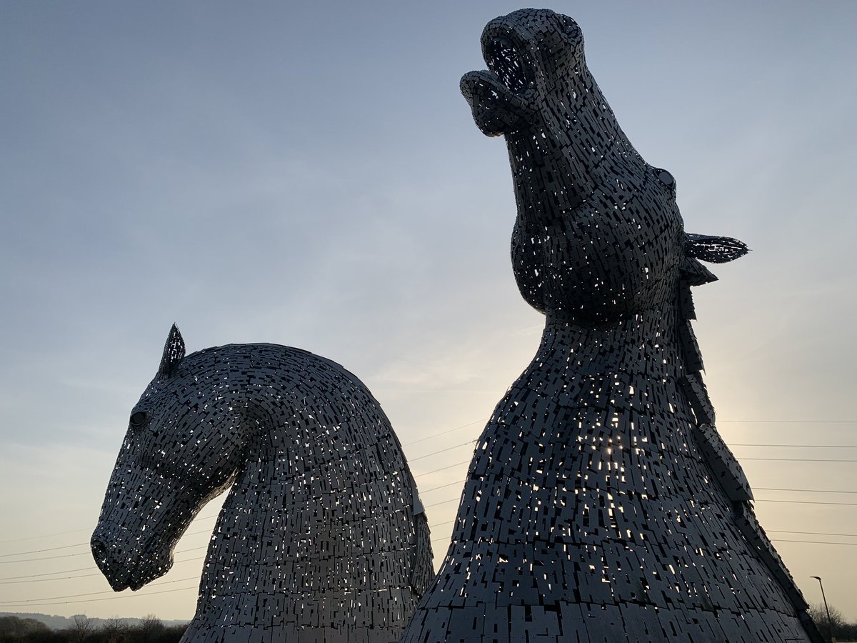 GothicBhoy's tweet photo. Public art in the home of the haggis. Calgary needs to learn from this. https://t.co/8gbgzxAYmu