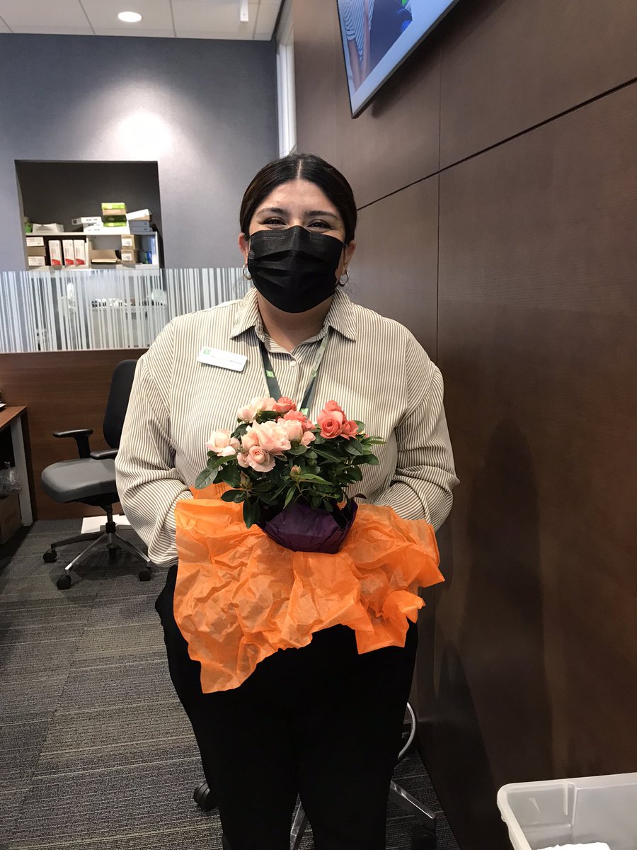 Sharing client’s satisfaction in the customer experience provided by a member of the team. Congratulations Maria!@VizarroAlex <a href="/kirti_sharma12/">Kirti Sharma</a>  <a href="/BryceUngerTD/">Bryce Kyle Unger</a>