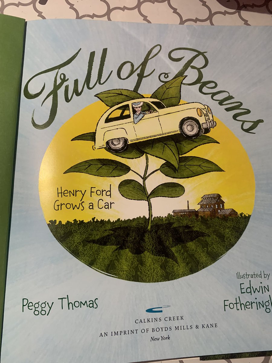ReadWriteMrsJ's tweet photo. Today we read βFull of Beans: Henry Ford Grows a Carβ for #AgInTheClassroom Week. Thank you @TexasFarmBureau for the free book and cool lessons! The kids loved it! #ReadAgBooksTX #GrowAgLiteracy @NISDBoldt @BoldtElemGarden @SillerRosie @ChristinaEscar3 @SollarsAmalia https://t.co/rIGsbUTPzp