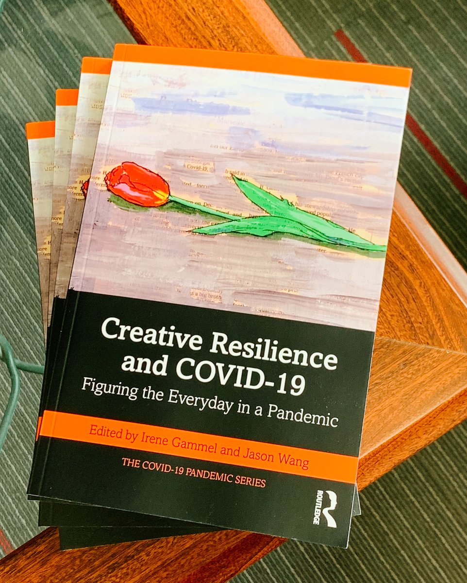 jasonwtc's tweet photo. Received the copies of 𝗖𝗿𝗲𝗮𝘁𝗶𝘃𝗲 𝗥𝗲𝘀𝗶𝗹𝗶𝗲𝗻𝗰𝗲 𝗮𝗻𝗱 𝗖𝗢𝗩𝗜𝗗-𝟭𝟵 today from @routledgebooks. Looking forward to celebrating this publication at the online book launch on April 14. https://t.co/HO7ZCTPvsZ 
@MLC_Research @RyersonGraduate @RebeccaLBrenna1 https://t.co/LzBYipsjbX