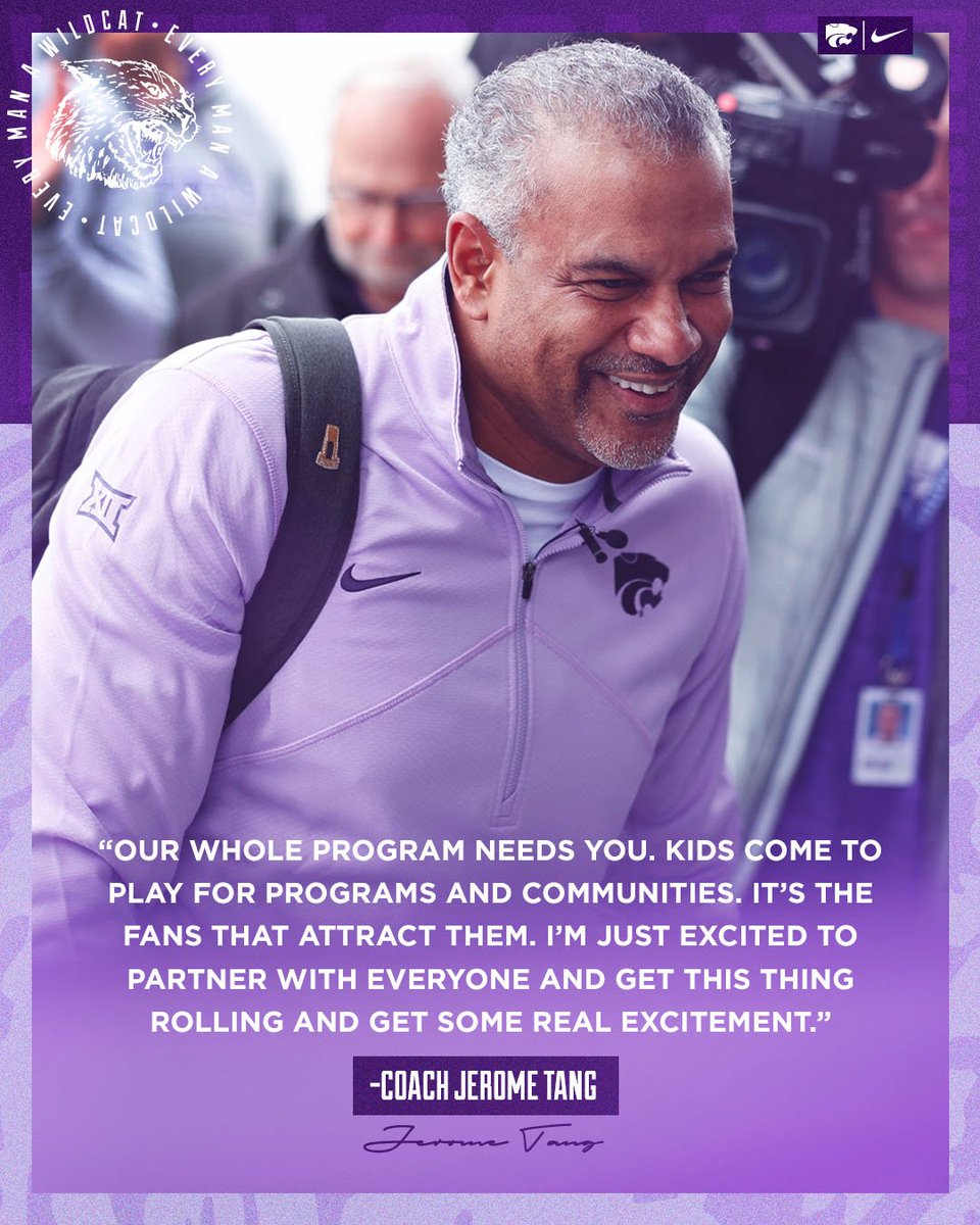 KStateMBB's tweet photo. Message to K-State Nation 😁

#KStateMBB x EMAW https://t.co/kQnaymY8kB