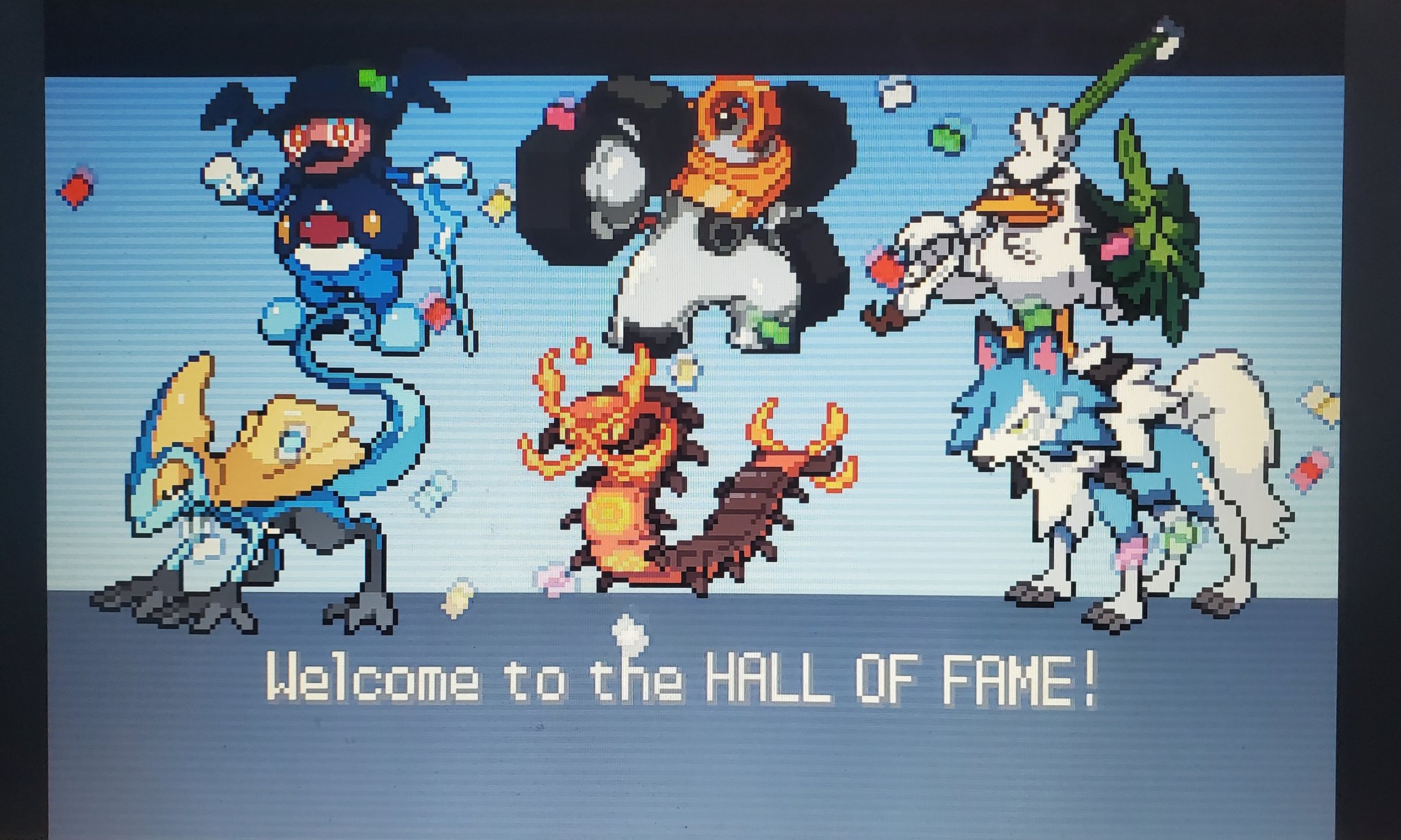 My Pokemon Fire Red Team