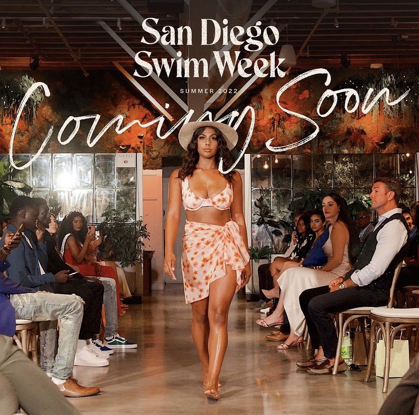 sdswimweek's tweet photo. In 2021, San Diego Swim Week debuted, showcasing amazing designers, models and brands who showed off their many talents. Make sure to follow us to stay up to date with announcements coming soon. #SDSW2022 🌞 https://t.co/f1Lk0TkT3G
